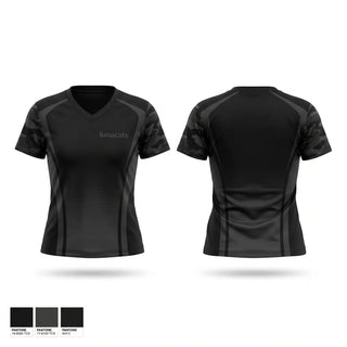 Womens Short Sleeve Vneck Shirt, lunacats, , Teamtime, Team time, sublimation, custom sports apparel, team uniforms, spirit wear, spiritwear, sports uniforms, custom shirts, team store, custom team store, fundraiser sports, apparel fundraiser