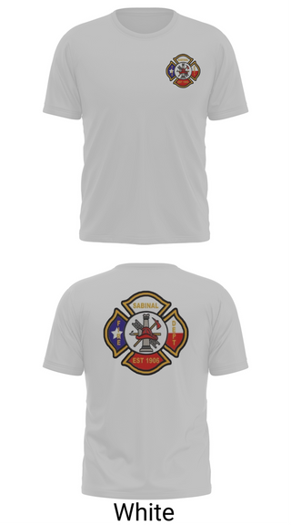 Short Sleeve Performance Shirt, Sabinal Volunteer Fire Department, Fire Department, Teamtime, Team time, sublimation, custom sports apparel, team uniforms, spirit wear, spiritwear, sports uniforms, custom shirts, team store, custom team store, fundraiser sports, apparel fundraiser