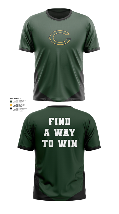 Clearview Regional High School Football Short Sleeve Performance Shirt - 21