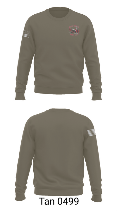 B co 236th BEB, 30th ABCT 17684221 Crew Neck Sweatshirt - 65