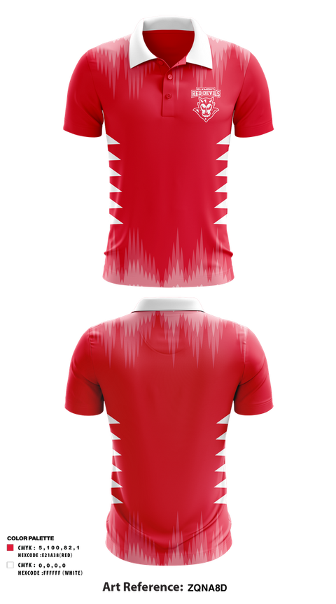 Short Sleeve Performance Polo, Elkmont Red Devils, Men's Basketball, Teamtime, Team time, sublimation, custom sports apparel, team uniforms, spirit wear, spiritwear, sports uniforms, custom shirts, team store, custom team store, fundraiser sports, apparel fundraiser