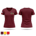 U.S. Army Health Clinic Vilseck Women's Short Sleeve V-neck Shirt - 1
