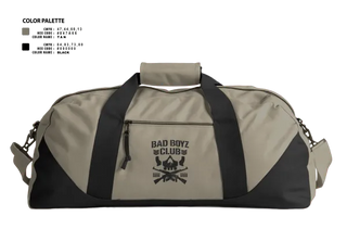 Duffle Bag, Bullet Club Bad Boyz, Men's BasketballArmy, Teamtime, Team time, sublimation, custom sports apparel, team uniforms, spirit wear, spiritwear, sports uniforms, custom shirts, team store, custom team store, fundraiser sports, apparel fundraiser