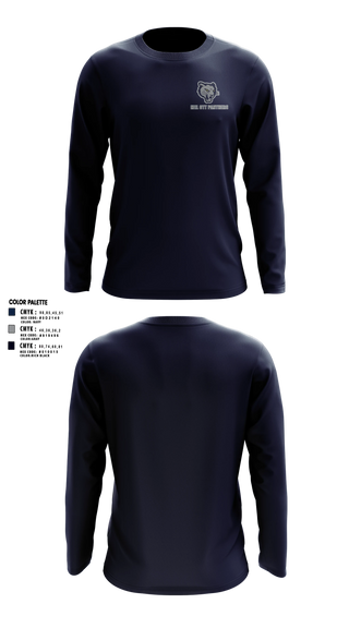 Long Sleeve Performance Shirt, Mel Ott Panthers, Baseball, Teamtime, Team time, sublimation, custom sports apparel, team uniforms, spirit wear, spiritwear, sports uniforms, custom shirts, team store, custom team store, fundraiser sports, apparel fundraiser