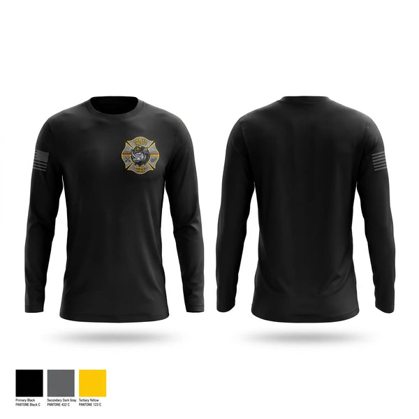 Long Sleeve Performance Shirt, Mercer County NJ Arson Unit, Police, Teamtime, Team time, sublimation, custom sports apparel, team uniforms, spirit wear, spiritwear, sports uniforms, custom shirts, team store, custom team store, fundraiser sports, apparel fundraiser