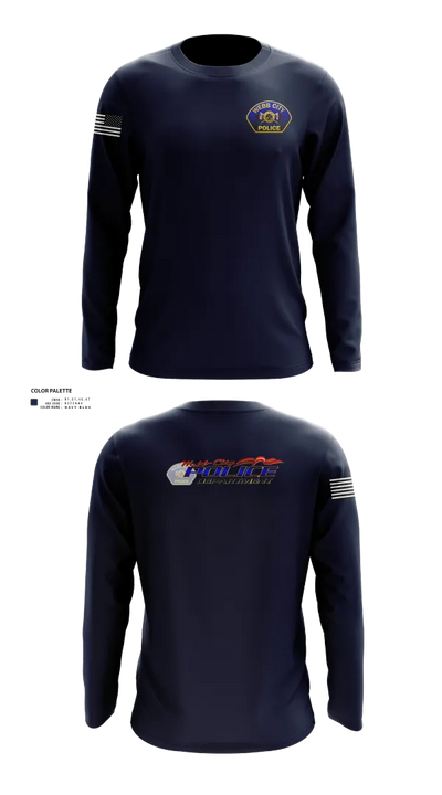 Webb City Police Department 58587049 Long Sleeve Performance Shirt 22
