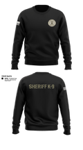 Williamson County K-9 Unit 61975120 Crew Neck Sweatshirt - 13