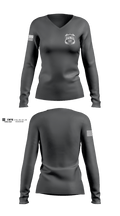 JPD PBA 58242364 Women's Long Sleeve V-neck Shirt - 1