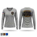 KCSO K9 Women's Long Sleeve V-neck Shirt - 1