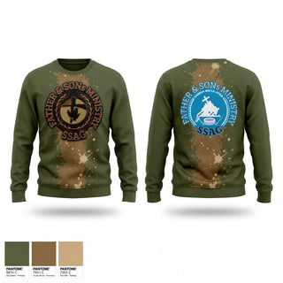 Crew Neck Sweatshirt, TM Tini, Men's Volleyball, Teamtime, Team time, sublimation, custom sports apparel, team uniforms, spirit wear, spiritwear, sports uniforms, custom shirts, team store, custom team store, fundraiser sports, apparel fundraiser