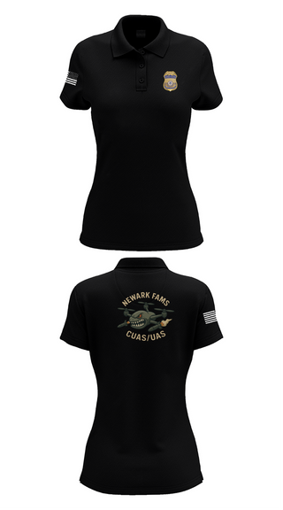 Womens Short Sleeve Performance Polo, Newark FAMS, , Teamtime, Team time, sublimation, custom sports apparel, team uniforms, spirit wear, spiritwear, sports uniforms, custom shirts, team store, custom team store, fundraiser sports, apparel fundraiser