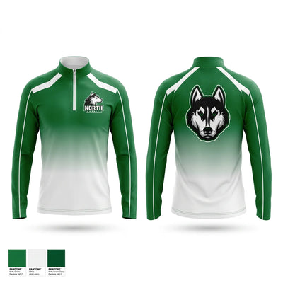 North Huskies Quarter Zip Jacket - 1