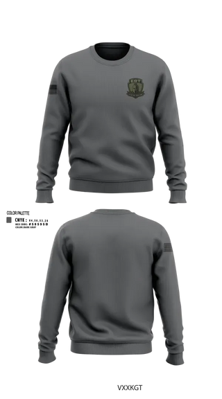 Crew Neck Sweatshirt, Sheboygan PD ERT, Police, Teamtime, Team time, sublimation, custom sports apparel, team uniforms, spirit wear, spiritwear, sports uniforms, custom shirts, team store, custom team store, fundraiser sports, apparel fundraiser