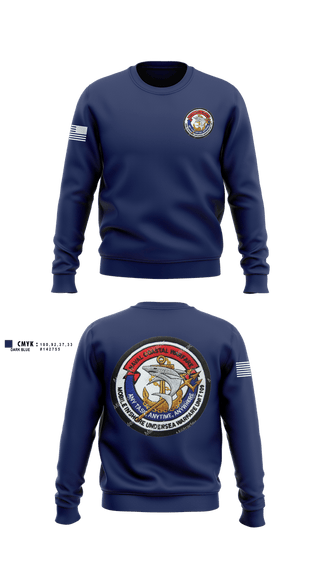 Crew Neck Sweatshirt, MIUW-203, Navy, Teamtime, Team time, sublimation, custom sports apparel, team uniforms, spirit wear, spiritwear, sports uniforms, custom shirts, team store, custom team store, fundraiser sports, apparel fundraiser
