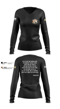 166 SFS 40532858 Women's Long Sleeve V-neck Shirt - 4