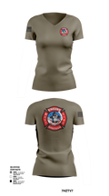 Station 19 Women's Short Sleeve V-neck Shirt - 104