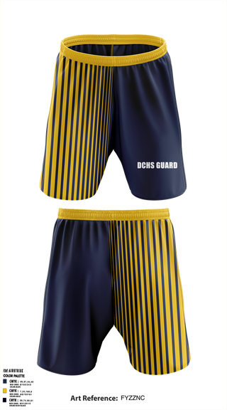 Athletic Shorts With Pockets, DCHS guard, Spirit Store, Teamtime, Team time, sublimation, custom sports apparel, team uniforms, spirit wear, spiritwear, sports uniforms, custom shirts, team store, custom team store, fundraiser sports, apparel fundraiser