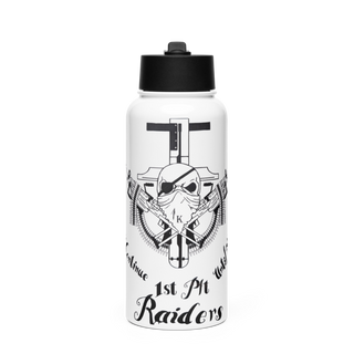 Killer Troop 1st PLT Stainless Steel Water Bottle with a Straw Lid