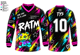 Womens Long Sleeve Vneck Shirt, RATM, Women's Soccer, Teamtime, Team time, sublimation, custom sports apparel, team uniforms, spirit wear, spiritwear, sports uniforms, custom shirts, team store, custom team store, fundraiser sports, apparel fundraiser