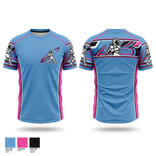 Soft Poly Tee Cotton Like Feel, LA GRiND, Baseball, Teamtime, Team time, sublimation, custom sports apparel, team uniforms, spirit wear, spiritwear, sports uniforms, custom shirts, team store, custom team store, fundraiser sports, apparel fundraiser