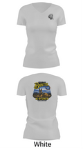 Bristol Tennessee Police Department K9 Unit 84290407 Women's Short Sleeve V-neck Shirt - 12
