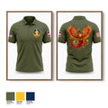 3RD BN ARCG: AREA 6 Short Sleeve Performance Polo - 1