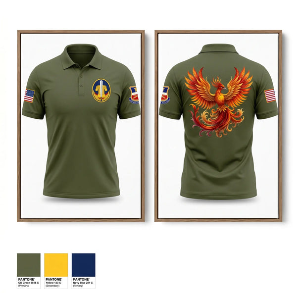 Short Sleeve Performance Polo, 3RD BN ARCG: AREA 6, Army, Teamtime, Team time, sublimation, custom sports apparel, team uniforms, spirit wear, spiritwear, sports uniforms, custom shirts, team store, custom team store, fundraiser sports, apparel fundraiser