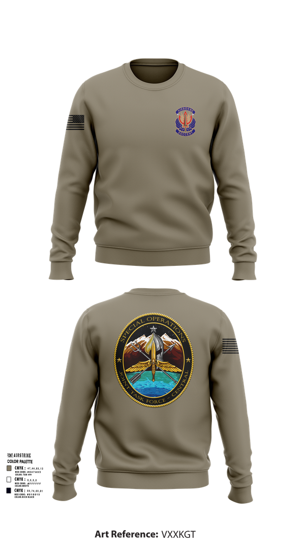 Crew Neck Sweatshirt, IWTF-C, Air Force, Teamtime, Team time, sublimation, custom sports apparel, team uniforms, spirit wear, spiritwear, sports uniforms, custom shirts, team store, custom team store, fundraiser sports, apparel fundraiser