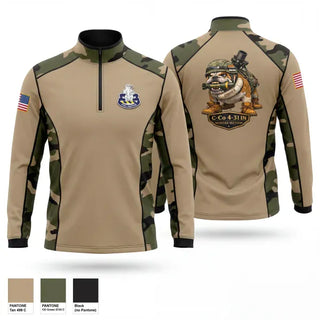 Windbreaker, C-co 4-31 INF Mortar Section, Army, Teamtime, Team time, sublimation, custom sports apparel, team uniforms, spirit wear, spiritwear, sports uniforms, custom shirts, team store, custom team store, fundraiser sports, apparel fundraiser