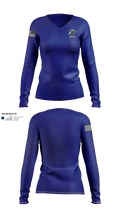 HSC, IIIAC 54051941 Women's Long Sleeve V-neck Shirt - 21