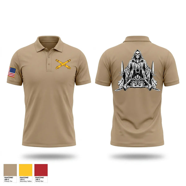 Short Sleeve Performance Polo, Executioners, Army, Teamtime, Team time, sublimation, custom sports apparel, team uniforms, spirit wear, spiritwear, sports uniforms, custom shirts, team store, custom team store, fundraiser sports, apparel fundraiser
