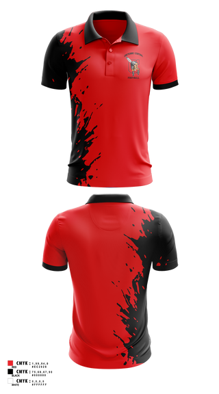 Short Sleeve Performance Polo, Cheyenne Central, , Teamtime, Team time, sublimation, custom sports apparel, team uniforms, spirit wear, spiritwear, sports uniforms, custom shirts, team store, custom team store, fundraiser sports, apparel fundraiser