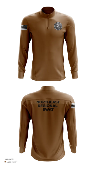 Quarter Zip Jacket, Swat, , Teamtime, Team time, sublimation, custom sports apparel, team uniforms, spirit wear, spiritwear, sports uniforms, custom shirts, team store, custom team store, fundraiser sports, apparel fundraiser