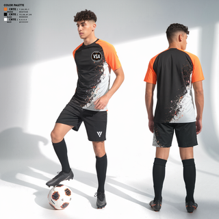 Short Sleeve Performance Shirt, Valencia Soccer Academy, Men's Soccer, Teamtime, Team time, sublimation, custom sports apparel, team uniforms, spirit wear, spiritwear, sports uniforms, custom shirts, team store, custom team store, fundraiser sports, apparel fundraiser