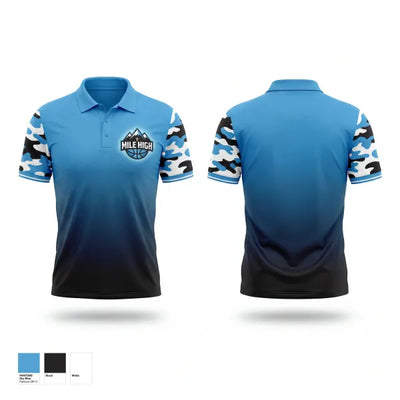 MILE HIGH 12:11 3446385 Short Sleeve Performance Polo - 1