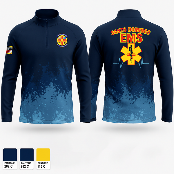 Quarter Zip Jacket, SDEMS, , Teamtime, Team time, sublimation, custom sports apparel, team uniforms, spirit wear, spiritwear, sports uniforms, custom shirts, team store, custom team store, fundraiser sports, apparel fundraiser