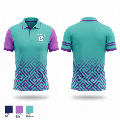 Rebels 33854729 Short Sleeve Performance Polo - 2
