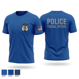 Short Sleeve Performance Shirt, Department of Veterans Affairs Police, Police, Teamtime, Team time, sublimation, custom sports apparel, team uniforms, spirit wear, spiritwear, sports uniforms, custom shirts, team store, custom team store, fundraiser sports, apparel fundraiser