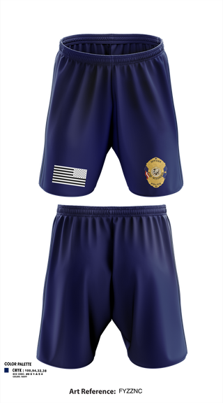 Athletic Shorts With Pockets, Otoe-Missouria Police Department, Police, Teamtime, Team time, sublimation, custom sports apparel, team uniforms, spirit wear, spiritwear, sports uniforms, custom shirts, team store, custom team store, fundraiser sports, apparel fundraiser