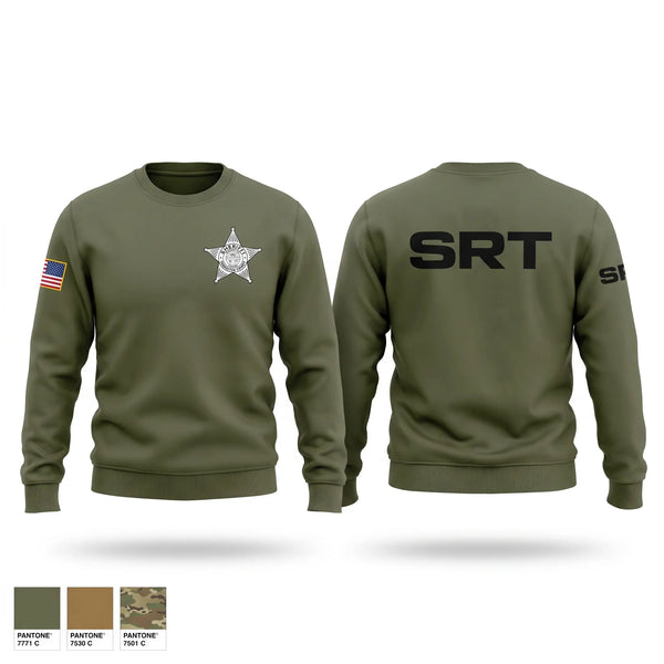 Crew Neck Sweatshirt, Coshocton SRT, Police, Teamtime, Team time, sublimation, custom sports apparel, team uniforms, spirit wear, spiritwear, sports uniforms, custom shirts, team store, custom team store, fundraiser sports, apparel fundraiser