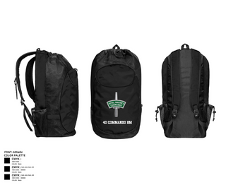 Gear Bag, 40 commando RM, Marines, Teamtime, Team time, sublimation, custom sports apparel, team uniforms, spirit wear, spiritwear, sports uniforms, custom shirts, team store, custom team store, fundraiser sports, apparel fundraiser