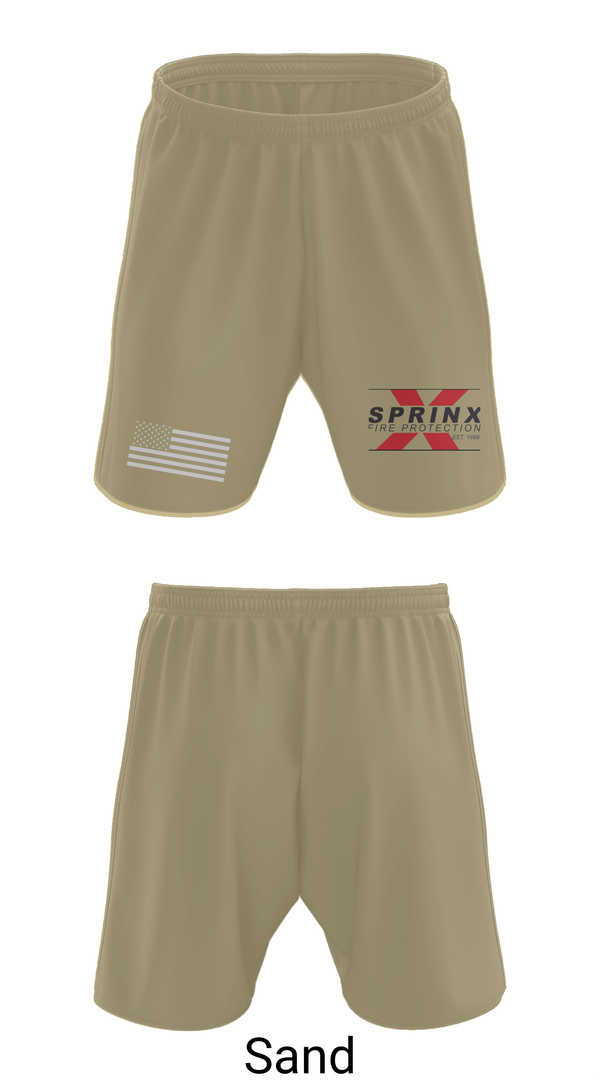 Athletic Shorts With Pockets, SPRINX FIRE PROTECTION, , Teamtime, Team time, sublimation, custom sports apparel, team uniforms, spirit wear, spiritwear, sports uniforms, custom shirts, team store, custom team store, fundraiser sports, apparel fundraiser