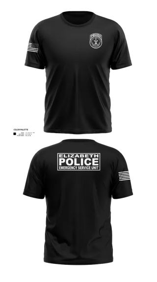 Old School Cotton Feel Shirt, Emergency Service Unit, Police, Teamtime, Team time, sublimation, custom sports apparel, team uniforms, spirit wear, spiritwear, sports uniforms, custom shirts, team store, custom team store, fundraiser sports, apparel fundraiser