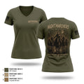 1ST SQUADRON, 299TH CAVALRY REGIMENT HAWAII ARMY NATIONAL GUARD 91-1227 ENTERPRISE AVENUE KAPOLEI, HAWAII 96707-2150 75233895 Women's Short Sleeve V-neck Shirt - 1