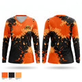 Blaze Women's Long Sleeve V-neck Shirt - 1