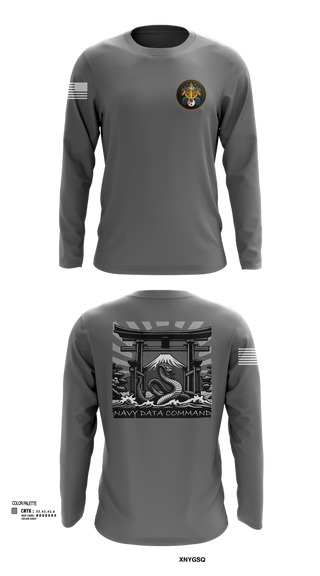 Long Sleeve Performance Shirt, Navy Data Command, , Teamtime, Team time, sublimation, custom sports apparel, team uniforms, spirit wear, spiritwear, sports uniforms, custom shirts, team store, custom team store, fundraiser sports, apparel fundraiser