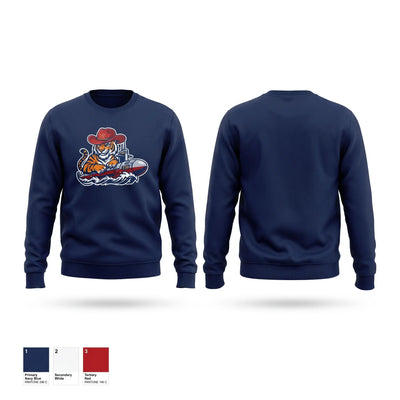 NAVY Crew Neck Sweatshirt - 2