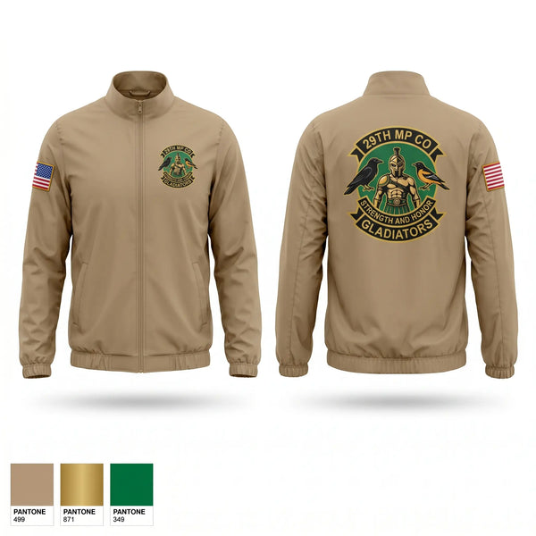 Windbreaker, 29th Military Police Company, Army, Teamtime, Team time, sublimation, custom sports apparel, team uniforms, spirit wear, spiritwear, sports uniforms, custom shirts, team store, custom team store, fundraiser sports, apparel fundraiser