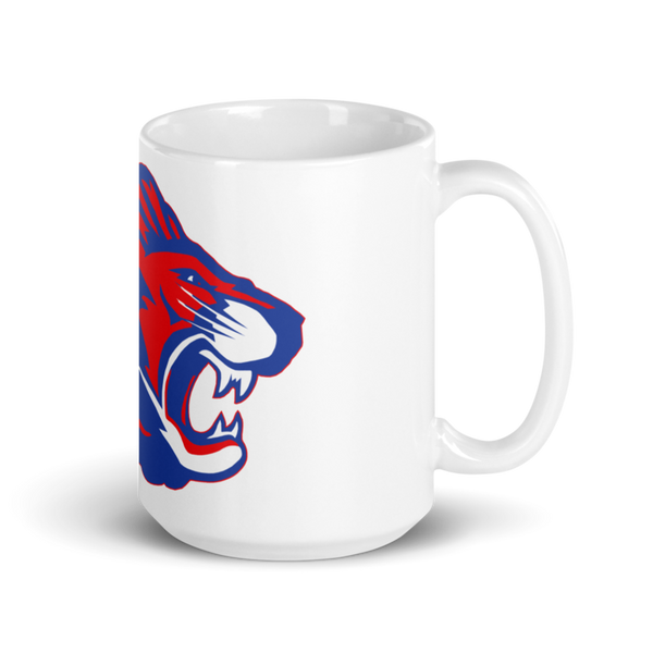 Leander High School Golf 21884690 White Glossy Mug - Small