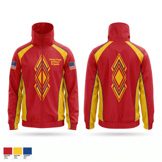 Windbreaker, 142nd Field Artillery Brigade, Army, Teamtime, Team time, sublimation, custom sports apparel, team uniforms, spirit wear, spiritwear, sports uniforms, custom shirts, team store, custom team store, fundraiser sports, apparel fundraiser